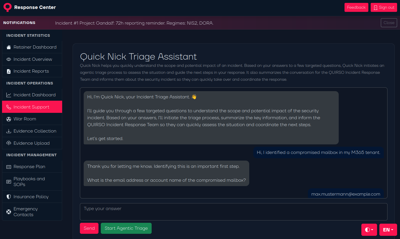 QRC Agentic Triage