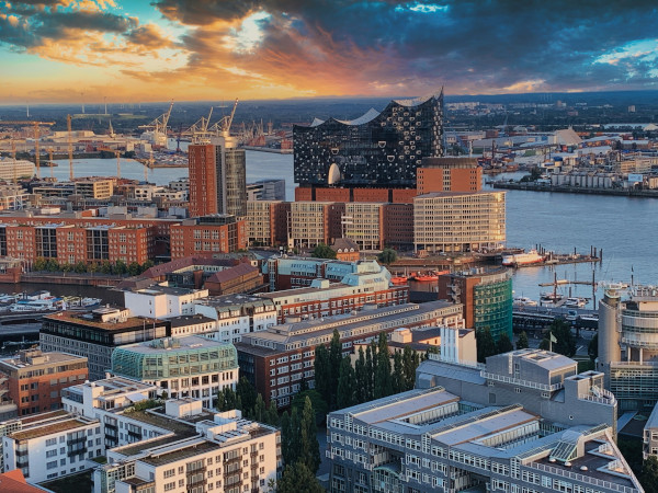 Stadtansicht Hamburg