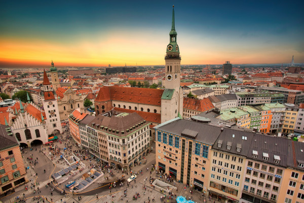 Stadtansicht München